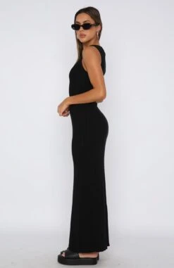 Tami Maxi Dress Black -White Fox Sales 20.07.23 241140