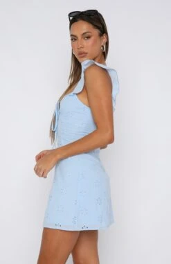 Summer Crush Mini Dress Baby Blue -White Fox Sales 20.07.23 241377
