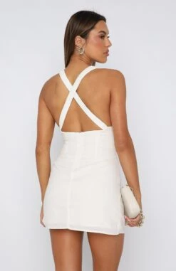 She's The Moment Mini Dress White 11 She's The Moment Mini Dress White -White Fox Sales 20.07.23 242255