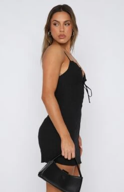 Hard To Love Mini Dress Black 10 Hard To Love Mini Dress Black -White Fox Sales 20.07.23 242374