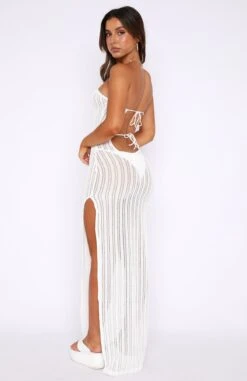 Paradise Feeling Maxi Dress White 11 Paradise Feeling Maxi Dress White -White Fox Sales 20.10.2210765