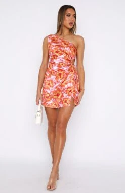 Alegra Mini Dress Hot Pink Floral 12 Alegra Mini Dress Hot Pink Floral -White Fox Sales 22.06.2335184