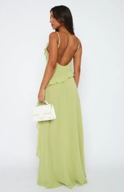 End Of The Road Maxi Dress Matcha 11 End Of The Road Maxi Dress Matcha -White Fox Sales 23.3.2312350