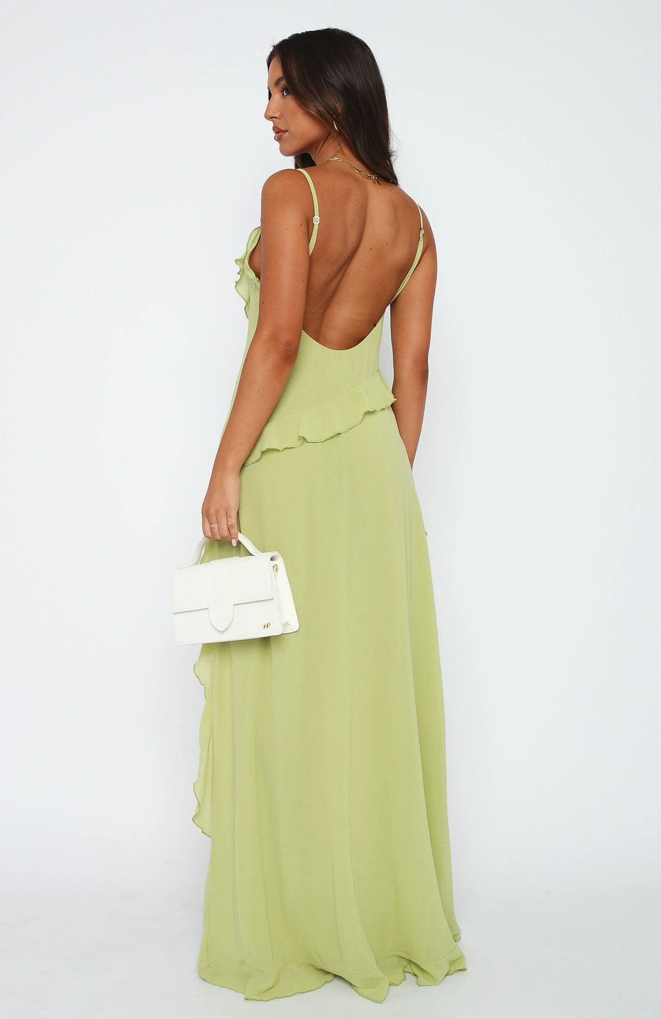 End Of The Road Maxi Dress Matcha 6 End Of The Road Maxi Dress Matcha - Image 4