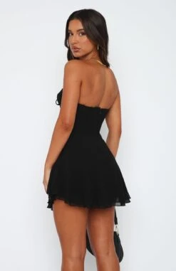 Push The Feeling Mini Dress Black 12 Push The Feeling Mini Dress Black -White Fox Sales 23.3.2312369