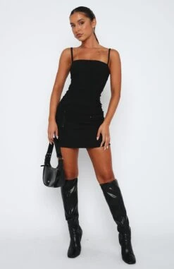Misunderstood Mini Dress Black 13 Misunderstood Mini Dress Black -White Fox Sales 23.3.2313545