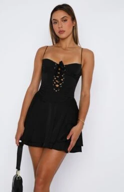 Stay Together Mini Dress Black 10 Stay Together Mini Dress Black -White Fox Sales 24.04.2326679
