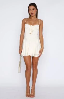 Stay Together Mini Dress Cream 17 Stay Together Mini Dress Cream -White Fox Sales 24.04.2326694