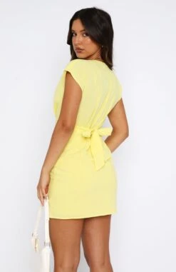 Make It Shine Mini Dress Yellow 10 Make It Shine Mini Dress Yellow -White Fox Sales 24.08.2350793