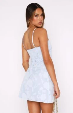 Favourite Desire Mini Dress Blue -White Fox Sales 27.07.2343486