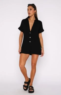 Higher Power Playsuit Black -White Fox Sales 27.07.2343876