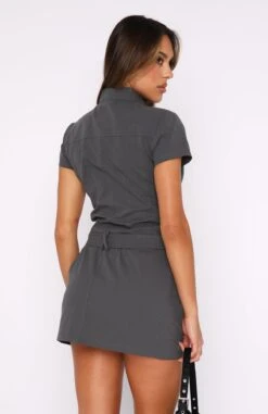 We Are Young Mini Dress Charcoal 11 We Are Young Mini Dress Charcoal -White Fox Sales 27.07.2344292