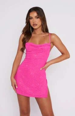 Love At First Sight Mini Dress Hot Pink 9 Love At First Sight Mini Dress Hot Pink -White Fox Sales 28.11.220035