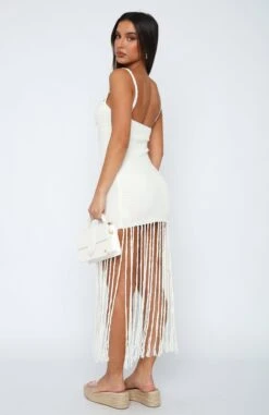 Grand Entrance Crochet Maxi Dress White 9 Grand Entrance Crochet Maxi Dress White -White Fox Sales 29.05.2321747