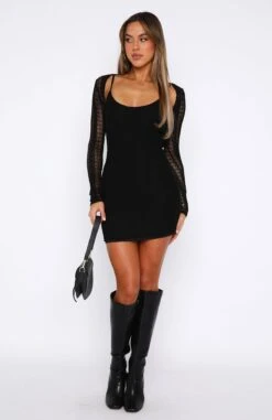 Night After Night Mini Dress Black 12 Night After Night Mini Dress Black -White Fox Sales 30.06.2336413