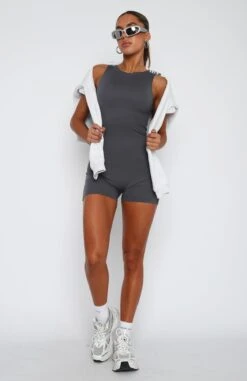 Live Freely Playsuit Charcoal 14 Live Freely Playsuit Charcoal -White Fox Sales 30.3.2315208