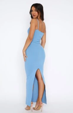Break It Off Maxi Dress Blue 9 Break It Off Maxi Dress Blue -White Fox Sales 31.08.2352562