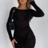 Without Warning Long Sleeve Mini Dress Black 1 Without Warning Long Sleeve Mini Dress Black -White Fox Sales 528249A7 FF0C 4C49 A224 4BE8A11E87C6