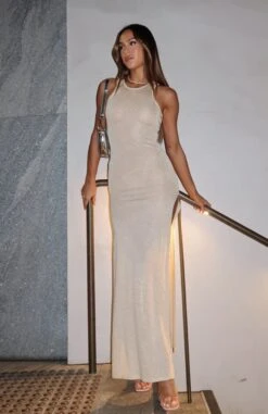 Under The Moonlight Maxi Dress Gold 12 Under The Moonlight Maxi Dress Gold -White Fox Sales 604D866A 8E47 4712 95C8 97AF362E11FC