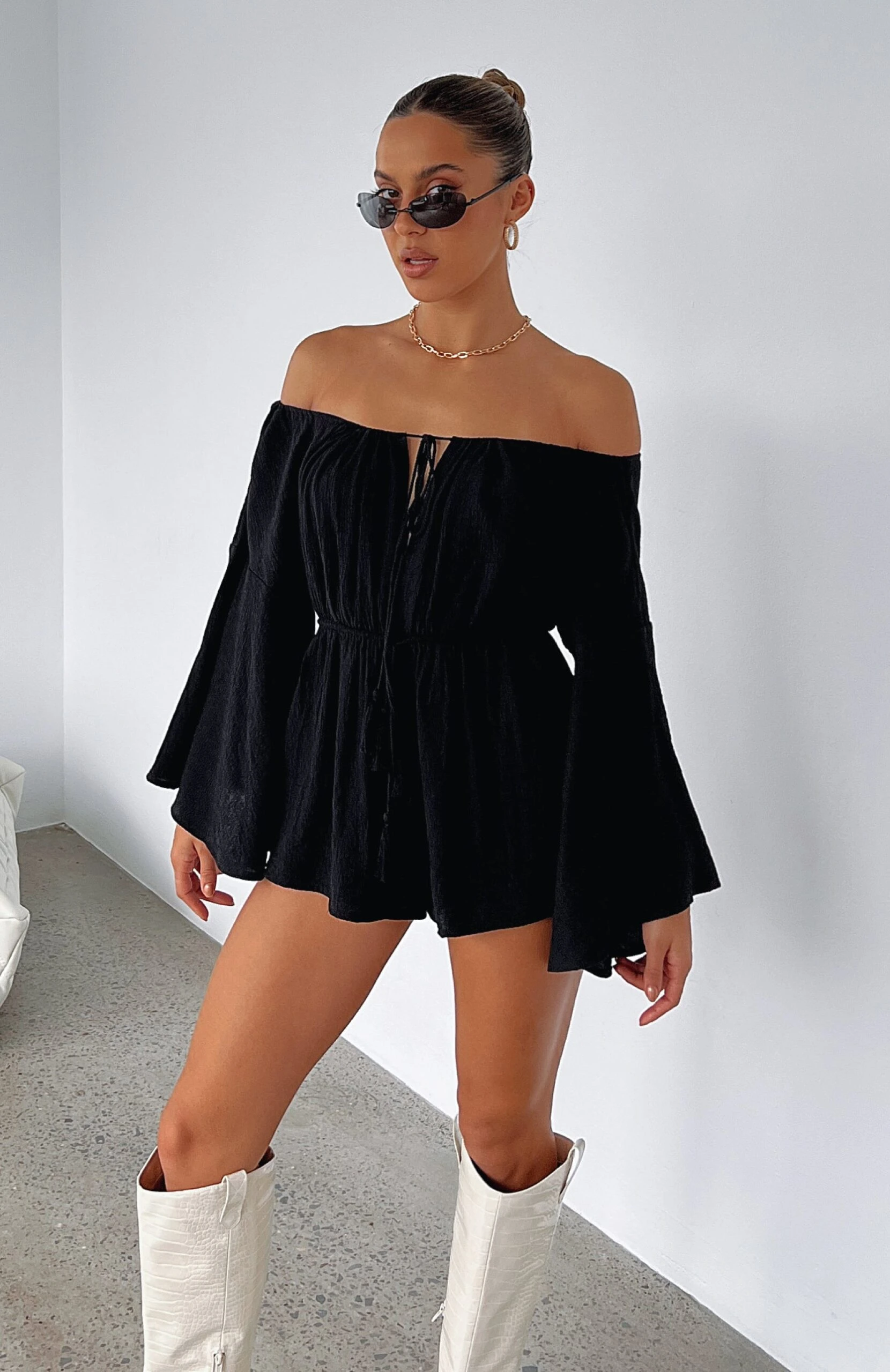 Another Night Playsuit Black 3 Another Night Playsuit Black