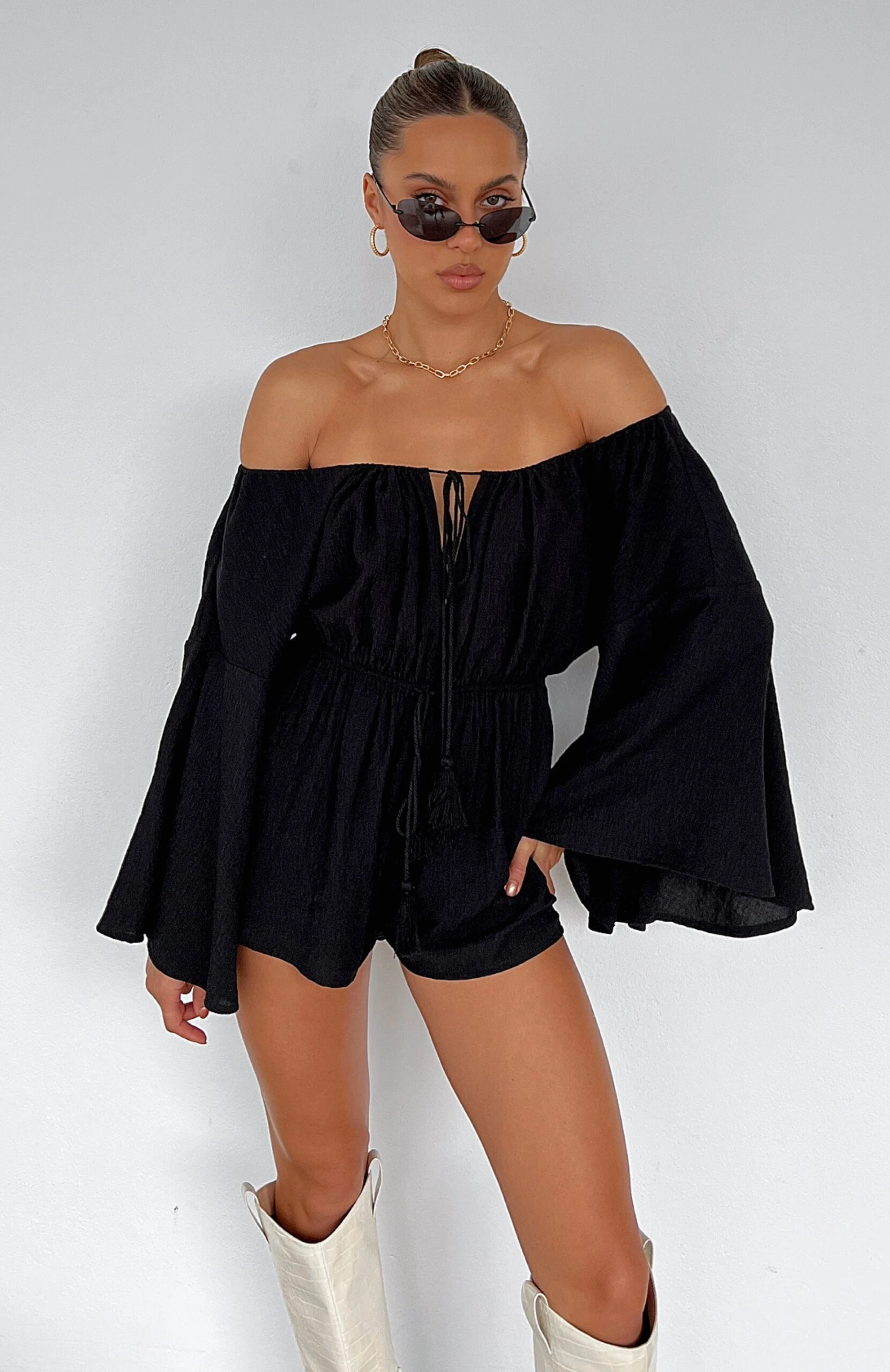 Another Night Playsuit Black 8 Another Night Playsuit Black - Image 6