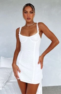 Front Page 23 A Sweeter Place Mini Dress White