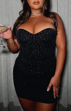 Come Into My World Mini Dress Black 13 Come Into My World Mini Dress Black -White Fox Sales COME INTO MY WORLD DRESS 231122 02 ECOMM