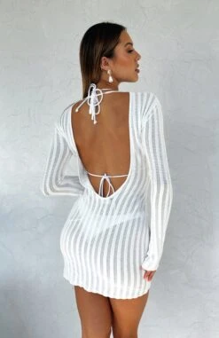 Crowded Room Mini Dress White
