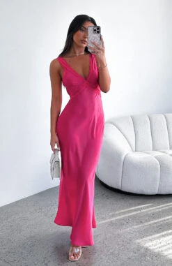 Event Ready Maxi Dress Hot Pink 13 Event Ready Maxi Dress Hot Pink -White Fox Sales EVENT READY DRESS 05.05.23 02 3020d647 94cc 407b b0cf 5503ada0363a