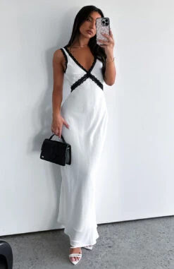 Event Ready Maxi Dress White -White Fox Sales EVENT READY DRESS 05.05.23 12