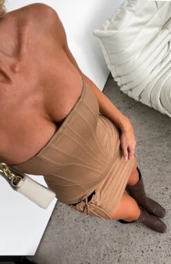 Fallen Angel Mini Dress Beige 15 Fallen Angel Mini Dress Beige -White Fox Sales FALLEN ANGEL DRESS 19.05.23 08