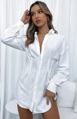 Feels Like A Holiday Shirt Dress White 18 Feels Like A Holiday Shirt Dress White -White Fox Sales FEELS LIKE A HOLIDAY SHIRT DRESS 03.08.21 014 2e7ae782 8361 4fba 8edf 0c557a1b7a0f