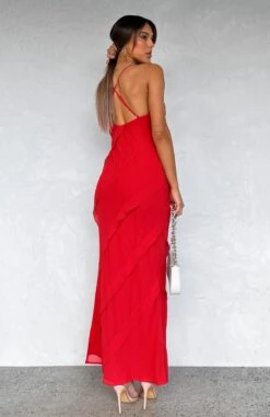From Another World Maxi Dress Red
