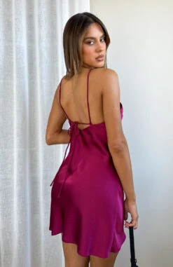 Girl In The Sun Mini Dress Wine -White Fox Sales GIRL IN THE SUN MINI DRESS 08.08.23 04