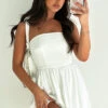 Got That Feeling Strapless Mini Dress Off White 1 Got That Feeling Strapless Mini Dress Off White -White Fox Sales GOT THAT FEELING DRESS 05.05.23 02