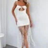 Grand Entrance Crochet Maxi Dress White 2 Grand Entrance Crochet Maxi Dress White -White Fox Sales GRAND ENTRANCE CROCHET MAXI DRESS 15.06.23 05