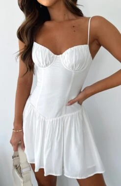 Take My Advice Mini Dress White 14 Take My Advice Mini Dress White -White Fox Sales IMG 1382