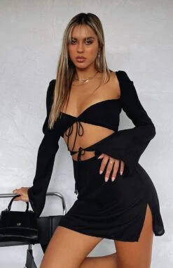 Unpredictable Love Mini Dress Black 15 Unpredictable Love Mini Dress Black -White Fox Sales IMG 1632