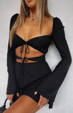 Unpredictable Love Mini Dress Black 14 Unpredictable Love Mini Dress Black -White Fox Sales IMG 1634