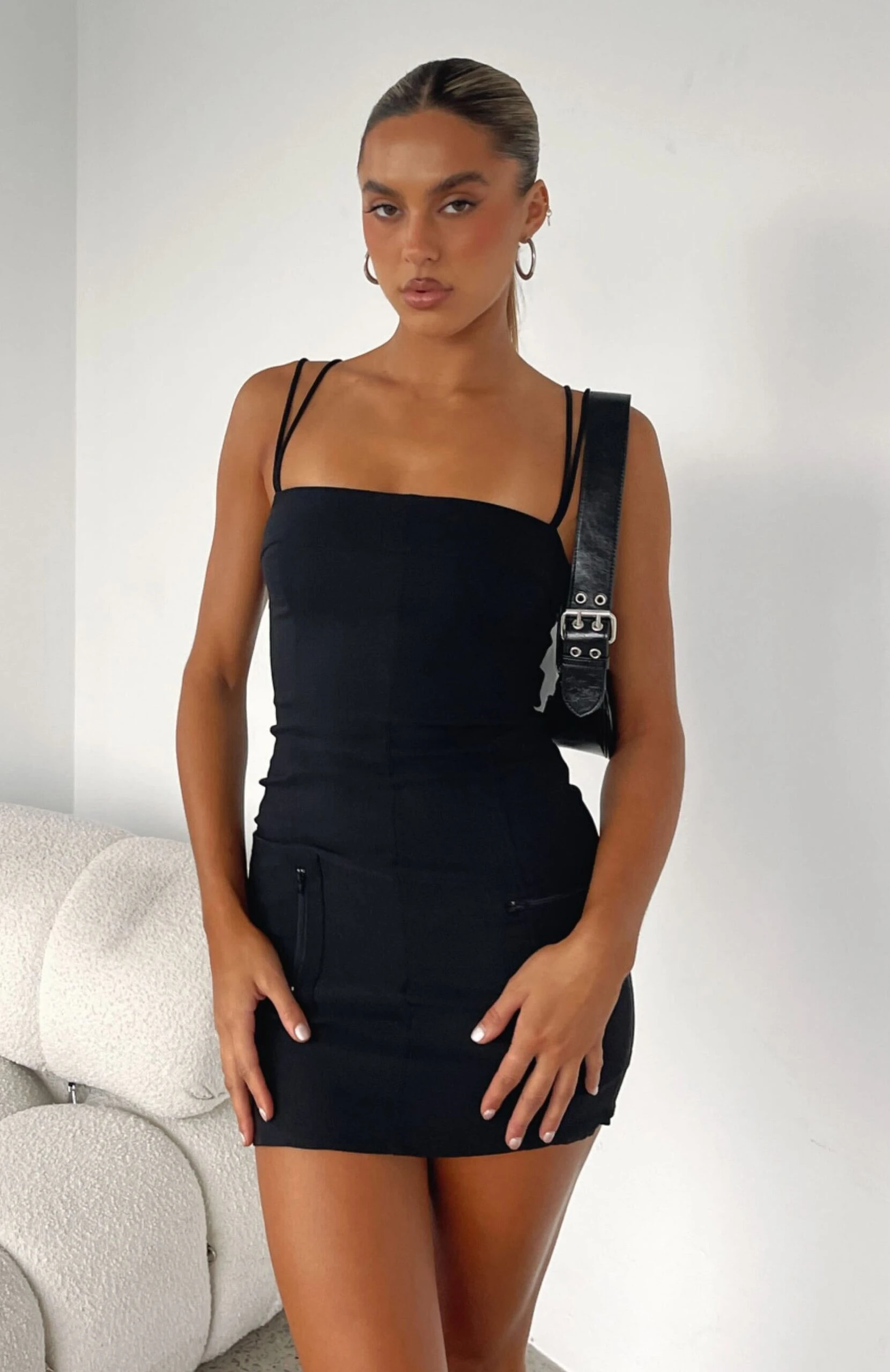 Misunderstood Mini Dress Black 9 Misunderstood Mini Dress Black - Image 7