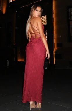 Made For Me Maxi Dress Wine 11 Made For Me Maxi Dress Wine -White Fox Sales IMG 34472