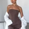 Like We Used To Strapless Mini Dress Mocha 1 Like We Used To Strapless Mini Dress Mocha -White Fox Sales IMG 3756 1bbf2b5c 6c98 490f b1fe 761963781771