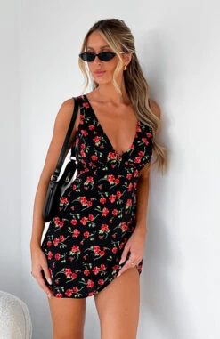Say My Name Mini Dress Red Poppy 18 Say My Name Mini Dress Red Poppy -White Fox Sales IMG 5829