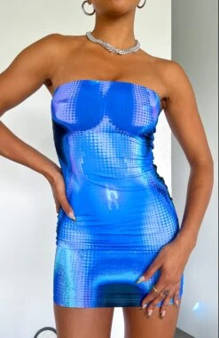 Life On Mars Strapless Mini Dress Milky Way 15 Life On Mars Strapless Mini Dress Milky Way -White Fox Sales IMG 7786