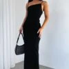 In Style Maxi Dress Black -White Fox Sales IN STYLE MAXI DRESS 20 06 23 03