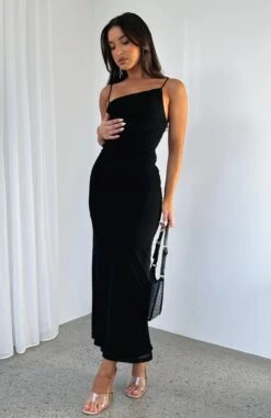 In Style Maxi Dress Black 11 In Style Maxi Dress Black -White Fox Sales IN STYLE MAXI DRESS 20 06 23 04