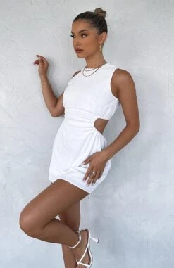 In The Bag Mini Dress White -White Fox Sales IN THE BAG MINI DRESS 05 05 22 0004
