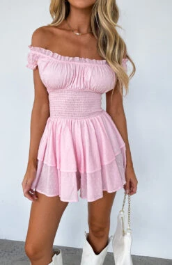 Know What I Want Playsuit Baby Pink 13 Know What I Want Playsuit Baby Pink -White Fox Sales KNOW WHAT I WANT PLAYSUIT 13.05.23 04