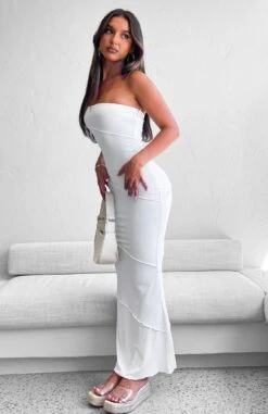 Love You For Life Maxi Dress White 11 Love You For Life Maxi Dress White -White Fox Sales LOVE YOU MAXI DRESS 07.03.23 004
