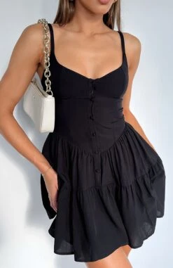 Never Been Hurt Mini Dress Black